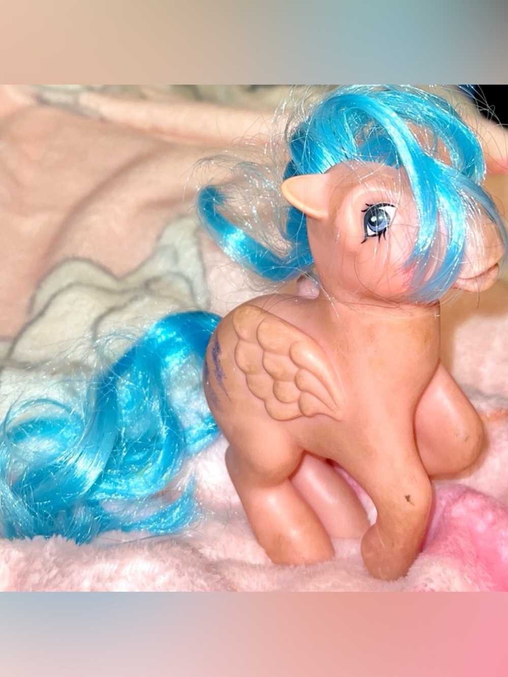 My Little Pony G1 Firefly Pegasus 1983 Vintage Glitter Lighting Bolt Hasbro